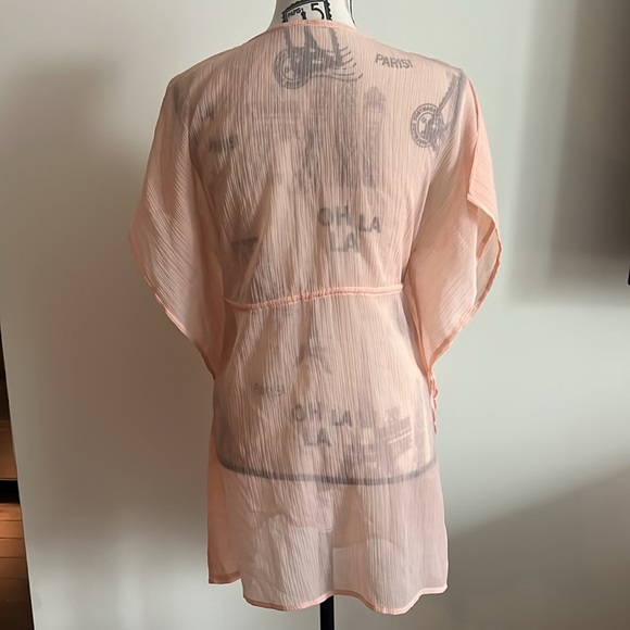 Beachware tunic peach color - Picture 2 of 2